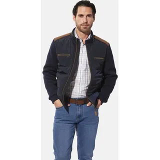 Blouson BABISTA "Blouson BELOR", Herren, Gr. 52, blau (dunkelblau), Obermaterial: 100% Polyester COOLMAX PES(Coolmax)., Jacken Blouson