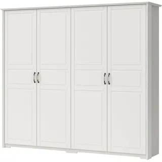OTTO home Drehtürenschrank Evergreen 251 x 224 x 58 cm Weiß