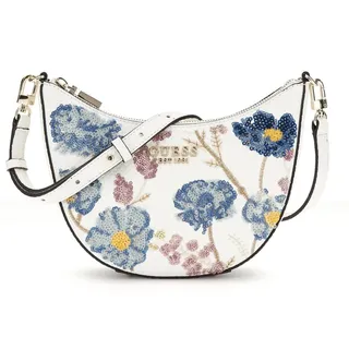 GUESS Schultertasche Zaria Mini Top Zip Shoulder Bag Floral Multi