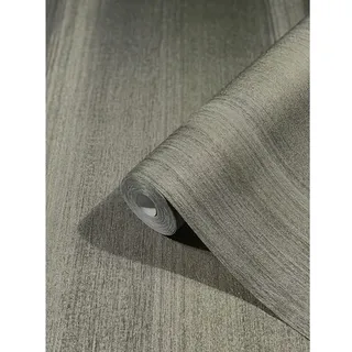 Marburg Vliestapete »Vintage Deluxe«, Streifen, grau/goldfarben
