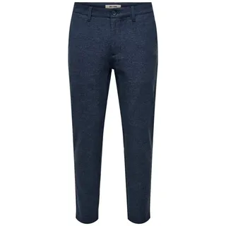 Only & Sons Stoffhose MARK lange Hose - blau