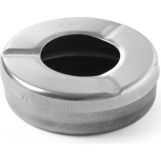 HENDI Wind-Ascher mit Deckel   90 mm Edelstahl rund