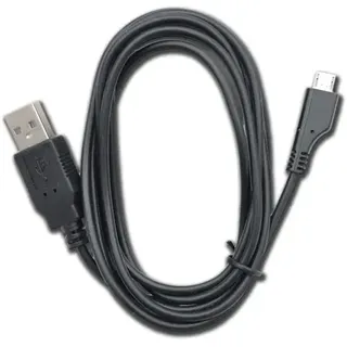 2Go USB Lade-/Datenkabel Micro-USB 1m schwarz - Schwarz