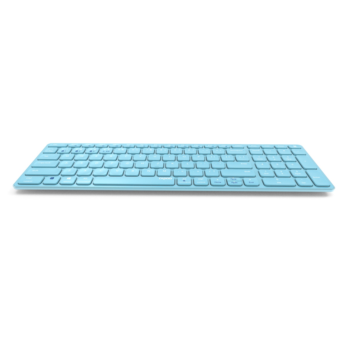 Bild von E9700M Multi-mode Wireless Ultra-slim Keyboard blau,