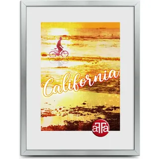 Fotorahmen FrameFactory California 29,7 x 42 cm, silber, Acrylglas, DIN A3
