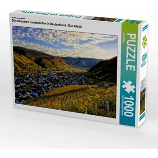 CALVENDO Puzzle EIN Motiv aus dem Kalender Die schönsten Landschaften in Deutschland - Das Ahrtal 1000 Teile Puzzle quer | 1000 Teile Lege-Größe 64 x 48 cm Foto-Puzzle für glückliche Stunden