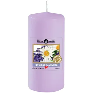 Duftkerze Lavendel Ø 6 cm Höhe 15 cm - ohne Allergene