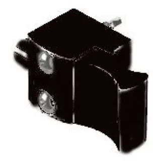 Bloqueur automatique ALMA pour coulissant - H.19mm - Ral 9005 Noir - 9120-9005