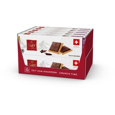 Frey Schokolade - Biskuit Petit Beurre Dunkel 10 x 133g - Knusprige Buttergebäck mit dunkler Schokolade in der Großpackung - Feingebäck & Kekse aus der Schweiz
