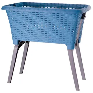 Basics Wäschekorb Mit Klappbaren Beinen Sortiert - Assorted - 60 x 40 x 57 cm
