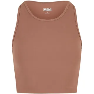 URBAN CLASSICS Tank-Tops in light brown | Gr.: M