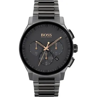 HUGO BOSS 1513814 Peak Chrono + Box Herrenuhr - Grau