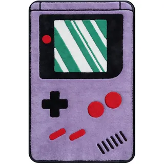 Fychuo Gaming Teppich, Game Boy Controller Design Fußmatte (40x60cm), Lustiger Türmatte für Jugendzimmer & Gaming Room, Kleiner Teppich für Jungen & Gamer als Deko