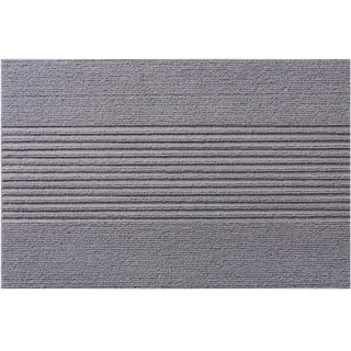 Blumtal FUßMATTE 70/120 cm Grau , Textil , Gestreift , Quadratisch , 70x120 cm , Teppiche und Böden, Schmutzfangmatten, Fußmatten
