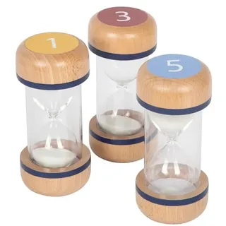 Small Foot - Wooden Hourglasses - 3-piece