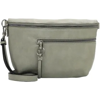 Gürteltasche TAMARIS "Gürteltasche TAS Nele", Damen, Gr. B/H/T: 23cm x 20cm x 7cm 0, grün (sage 970), Polyurethan, Taschen Gürteltasche