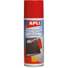 APLI 011303 Spray Etiketten Abziehbar, 200 ml