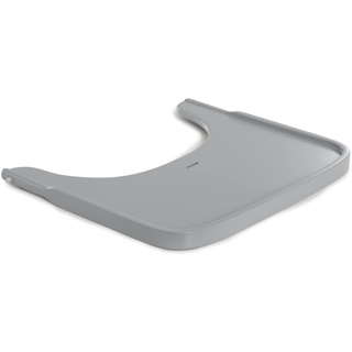 hauck Holz Essbrett für Alpha+ & Beta+ Holzhochstuhl Alpha Wooden Tray, für Kinder 6-36 Monaten, Esstisch aus FSC® zertifiziertem Buchenholz mit Erhöhtem Rand (Grey)