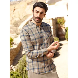 Catamaran Flanellhemd, braun