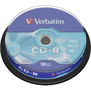 Verbatim Extra Protection 10 x), Optischer Datenträger