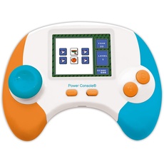LEXIBOOK - Console éducative bilingue Français/anglais - Avec écran LCD 2,8 pouces - orange/bleu -JCG100DPi1