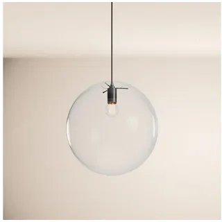 s.luce Orb 5-flg. Ø 40 cm rund Schwarz/Glas