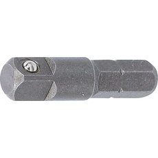 Bild von 8202 | Bit-Knarren-Adapter Außensechskant 6,3 mm (1/4") - Außenvierkant 6,3 mm (1/4") | 30 mm