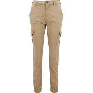 URBAN CLASSICS Cargohose High Waist Braun 30