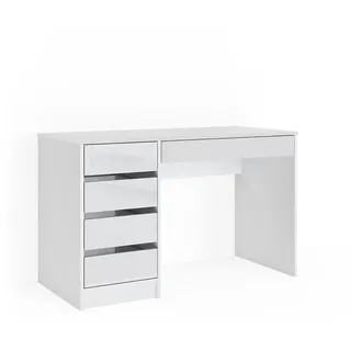 Vicco Schminktisch Vicco Sherry Weiß Hochglanz 120 cm, Model 37340 - Weiß