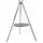 Grillrost Ø 60 cm Rohstahl Silber