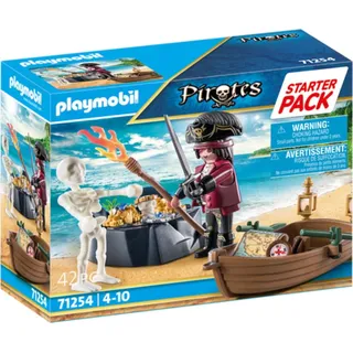 Playmobil Pirates Starter Pack Pirat mit Ruderboot (71254)