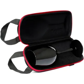 XXL Weinglas mit Etui - Schwarz - Schwarz