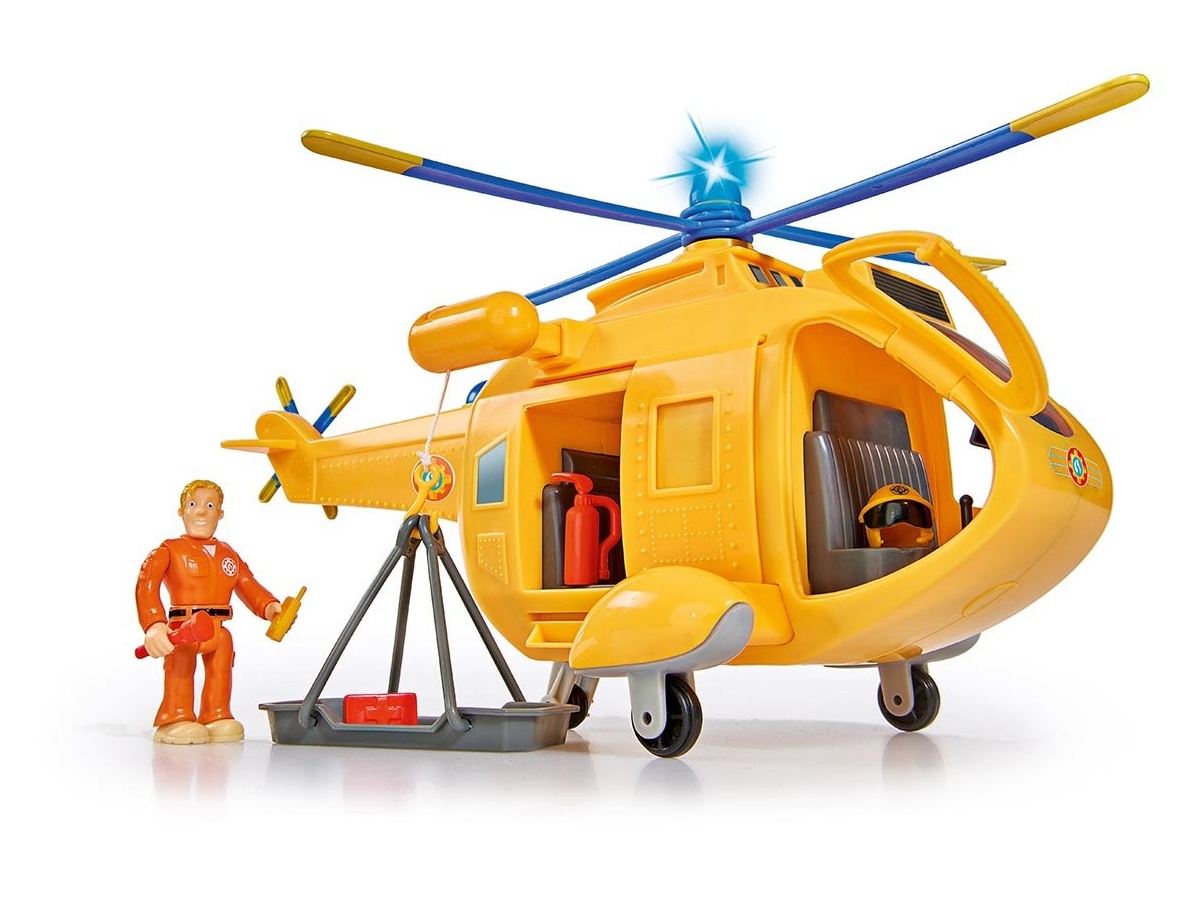 Bild von Feuerwehrmann Sam Hubschrauber Wallaby II mit Figur