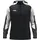 Zip-Hoodie Schwarz/Weiß/Anthrazit XL