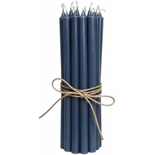 12er Pack dünne Stabkerzen H:20 cm Ø:1,3 cm div. Farben Brenndauer 2,5 Stunden;Cornflower