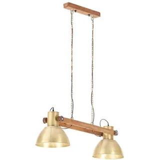 VidaXL 320526, Messing, Braun, Eisen, Holz - Bronze