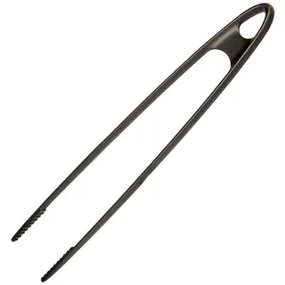Westmark Brat- und Servierpinzette Grillzange hochhitzebeständig bis 270°C Kunststoff 29 cm Schwarz
