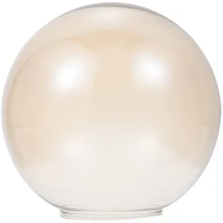 Glas Lampenschirm Ersatzglas Lampenglas Kugel: 15CM Outdoor Lampe Ersatzschirm Pendelleuchte Hängelampe Schirm Tischlampe Wandlampe Stehlampe Wohnzimmer Balkon Terrassen Weihnachten Deko