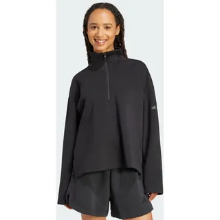 adidas Soft Lux Sweatshirt Schwarz M