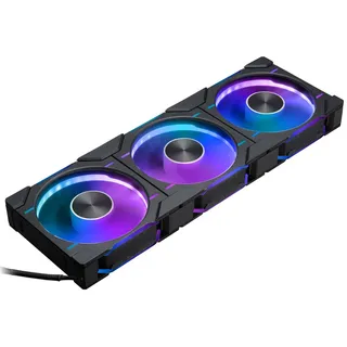 PHANTEKS D30 PWM Reverse D-RGB PH-F120D30R D-RGB, Schwarz 120mm, 3er-Pack (PH-F120D30R_DRGB_PWM_BK01_3P)