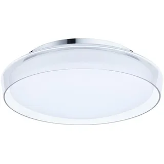 Paulmann Luena 1 rund Chrom, Glas