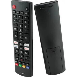 azurano Fernbedienung für LG AKB76037605 AKB76040301 - Schwarz