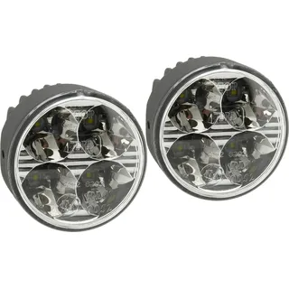 Compass 33551 - Runde Tageslichtlampen DRL 4 High Power LED 12/24V