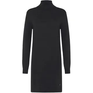 Strickkleid OXMO "Strickkleid OXAida", Damen, Gr. S, N-Gr, schwarz, Obermaterial: 70% Viskose CV. 30% Polyamid PA., Kleider Strickkleid