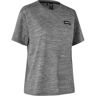 GripGrab EXPLR Merinotech T-Shirt Damen Kurzarm Sommer Funktionsshirt | Atmungsaktives Sport Top mit Merinowolle, geruchshemmend & schnell trocknend für Gravel Bike, Sport und Bikepacking