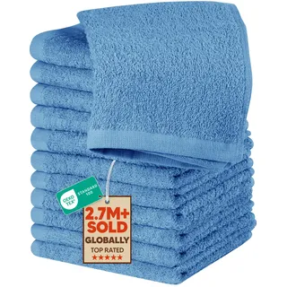 Utopia Towels Utopia Handtuchset 12-tlg. Electric Blue