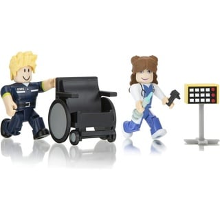 Jazwares Roblox Spielset - Brookhaven: Luke's Hospital Spielfiguren Krankenhaus