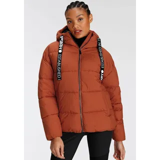 ICEPEAK Steppjacke »VACHA«, mit Kapuze, orange