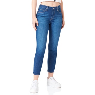 Lee Damen Scarlett HIGH Jeans, Night Sky, 25W / 33L