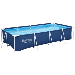 BESTWAY Pool SET Steel PRO 56424 Dunkelblau - 211x81x400 cm